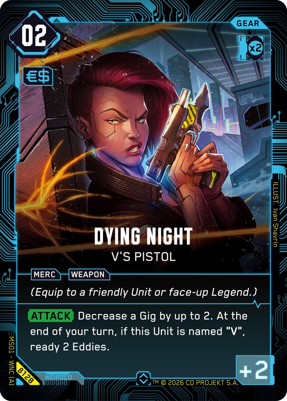 Dying Night - V's Pistol