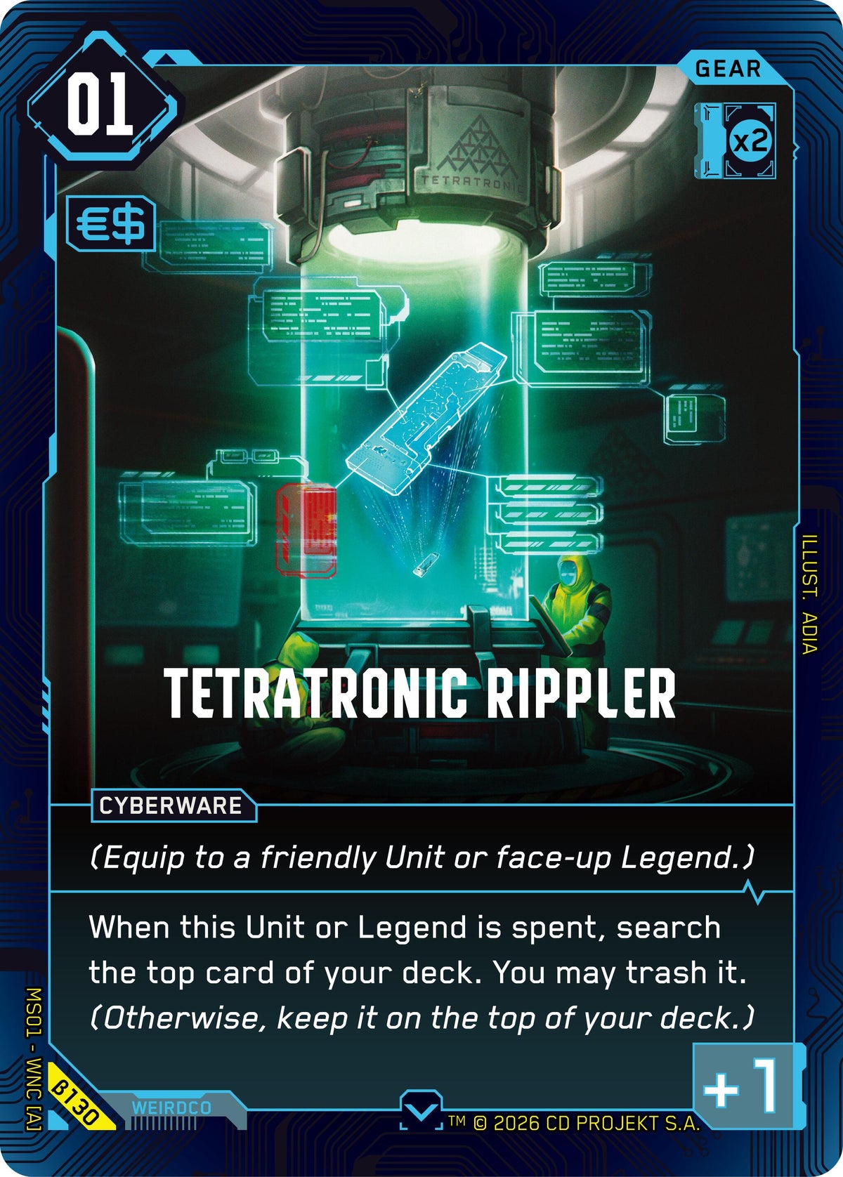 Tetratronic Rippler