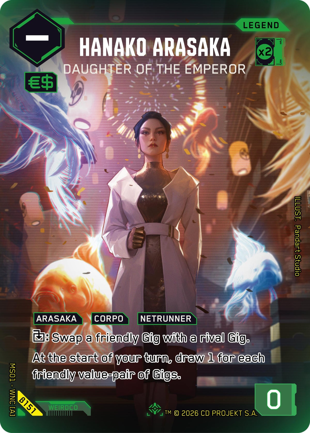 Hanako Arasaka - Daughter of the Emperor (ILegend)