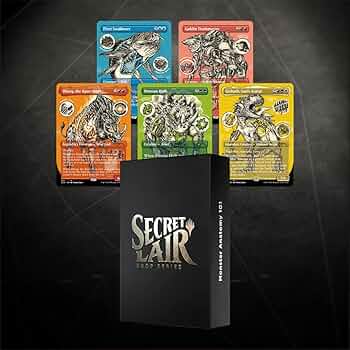 Secret Lair: Drop Series - Monster Anatomy 101 (Foil Etched Edition)
