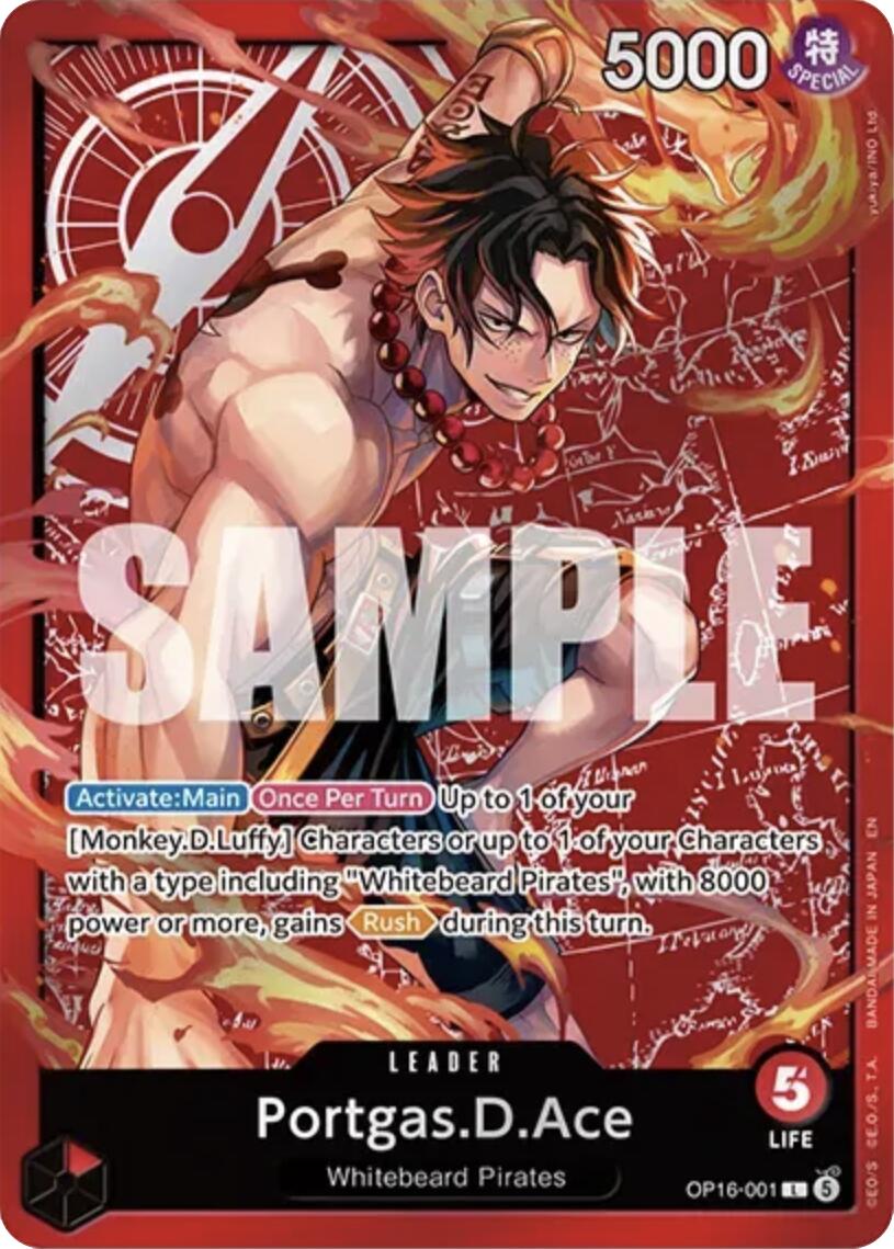 Portgas.D.Ace (Ace Deck) [Set Sail Deck Set]