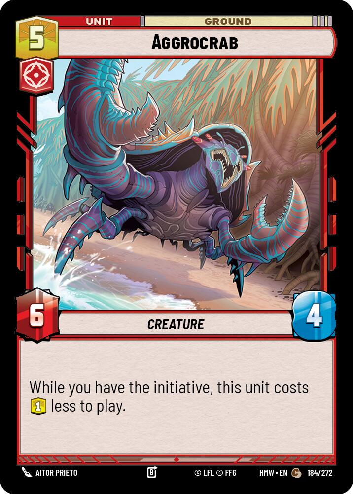 Aggrocrab (184/272) (184/272) [Homeworlds]