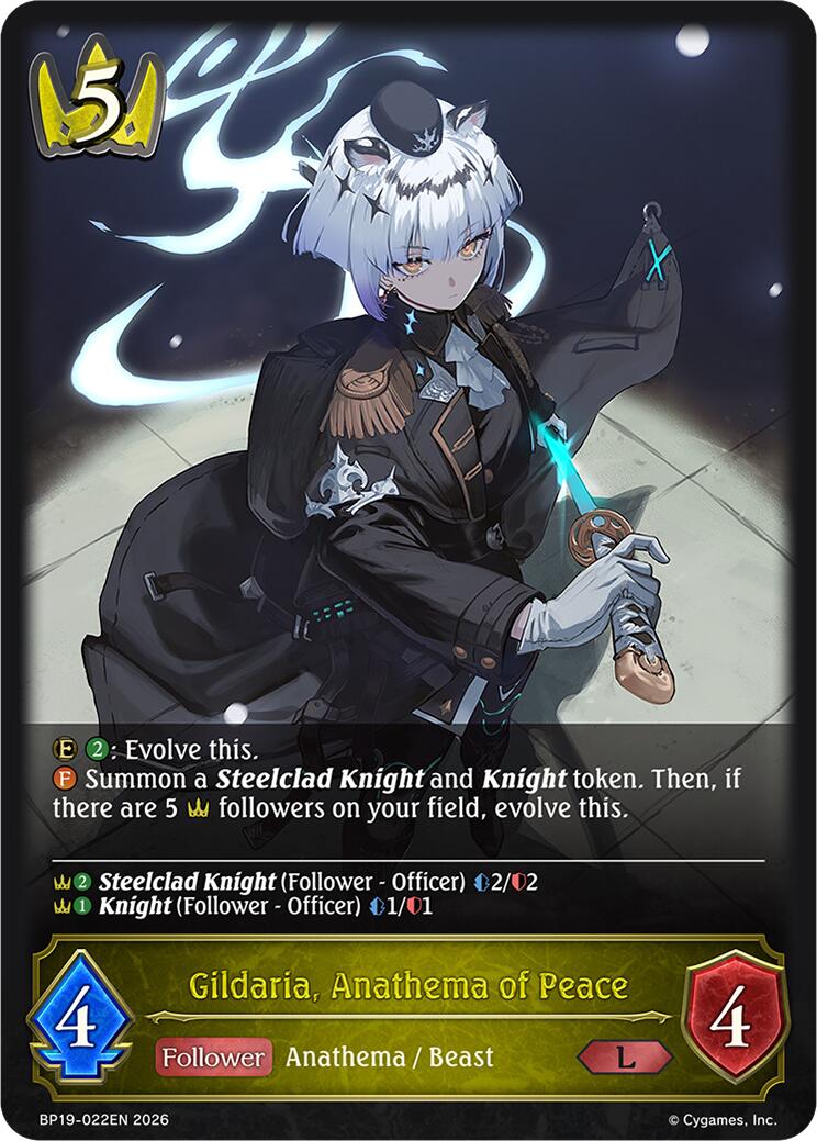 Gildaria, Anathema of Peace (BP19-022EN) [Eightfold Retribution]