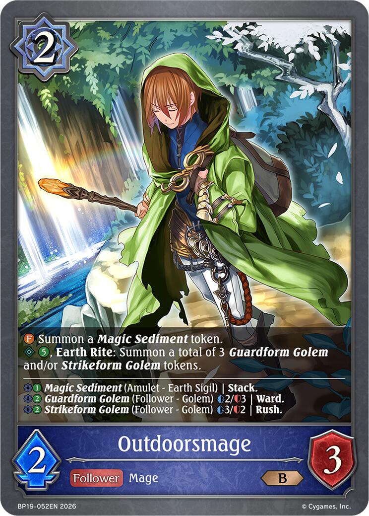 Outdoorsmage (BP19-052EN) [Eightfold Retribution]