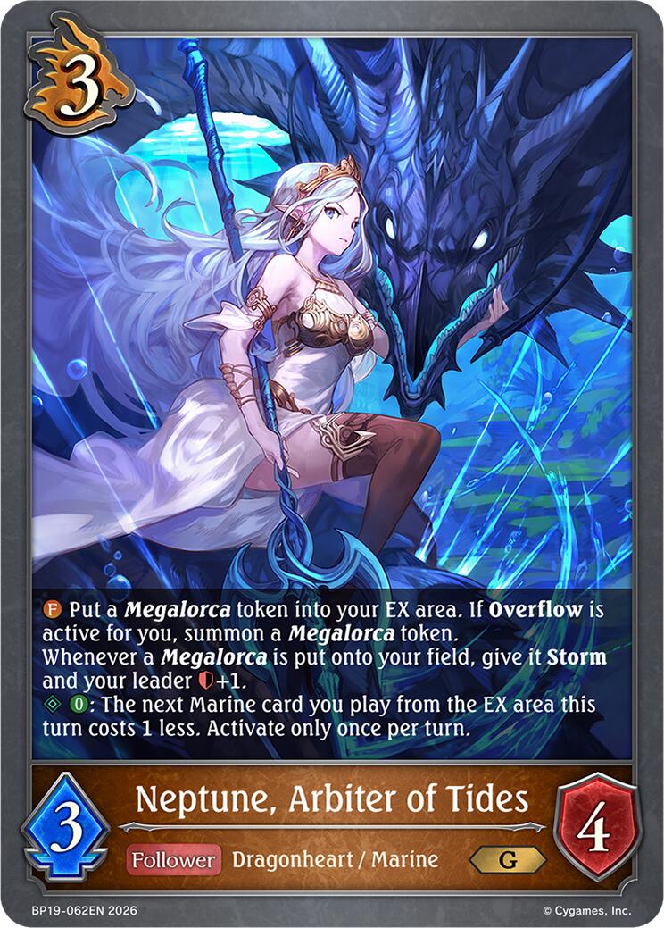 Neptune, Arbiter of Tides (BP19-062EN) [Eightfold Retribution]