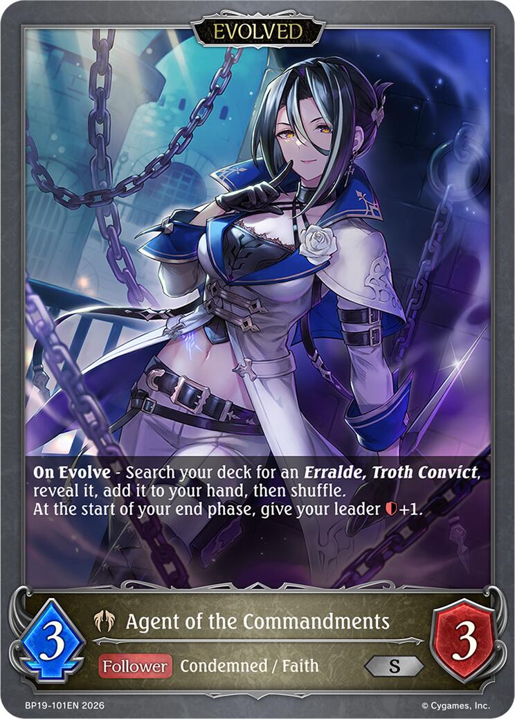 Agent of the Commandments (Evolved) (BP19-101EN) [Eightfold Retribution]