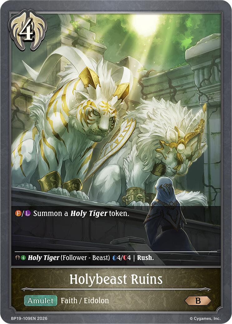 Holybeast Ruins (BP19-109EN) [Eightfold Retribution]