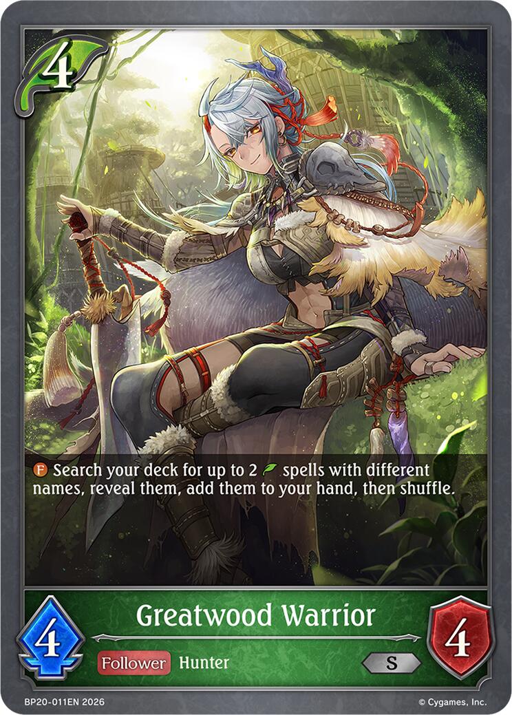 Greatwood Warrior (BP20-011EN) [Omens and Heirs]