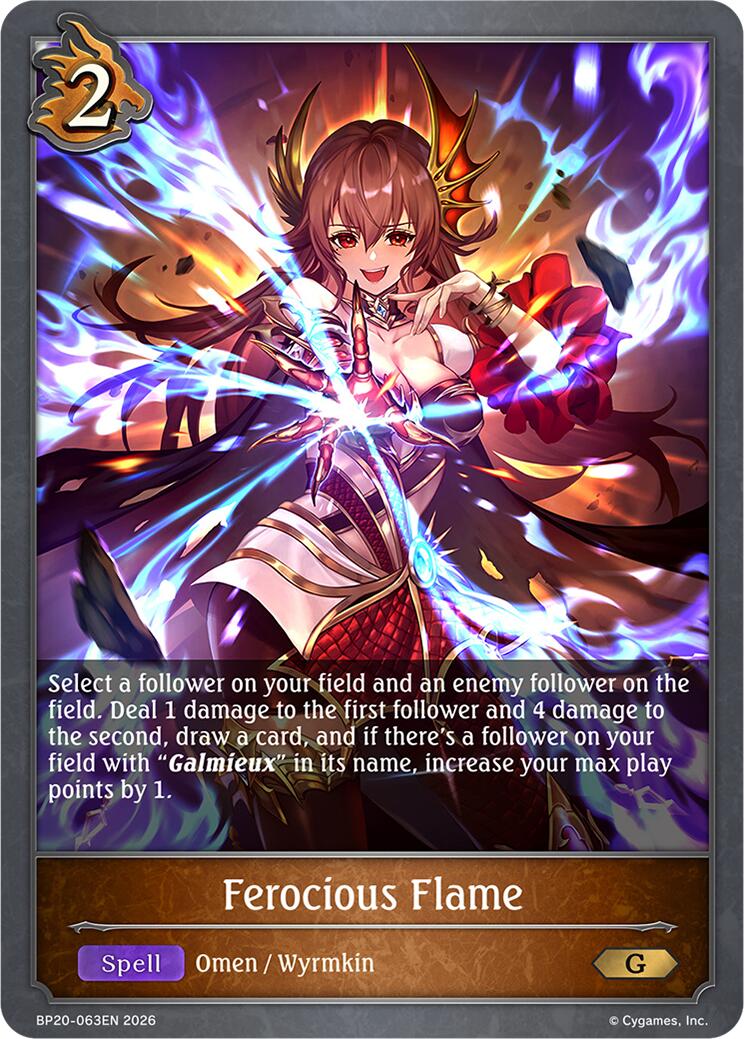 Ferocious Flame (BP20-063EN) [Omens and Heirs]