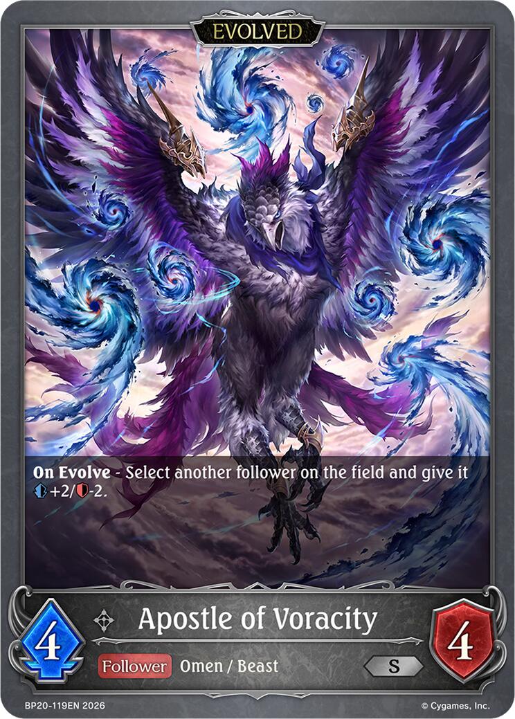 Apostle of Voracity (Evolved) (BP20-119EN) [Omens and Heirs]