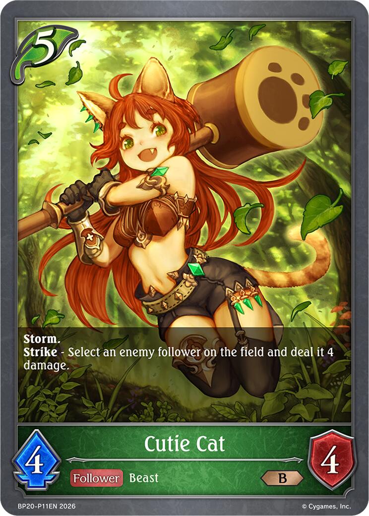Cutie Cat - P11EN (Foil) (BP20-P11EN) [Omens and Heirs]