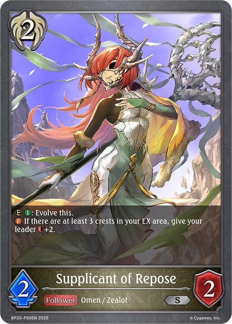 Supplicant of Repose - P50EN (Foil) (BP20-P50EN) [Omens and Heirs]