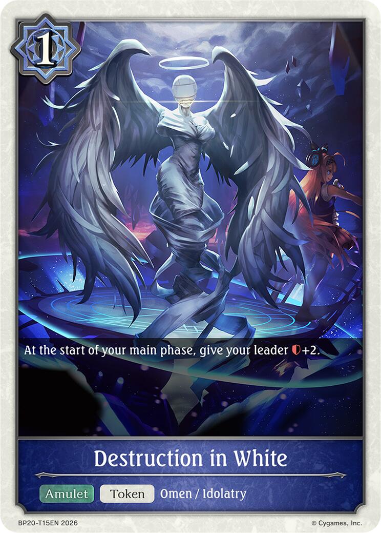 Destruction in White (BP20-T15EN) [Omens and Heirs]