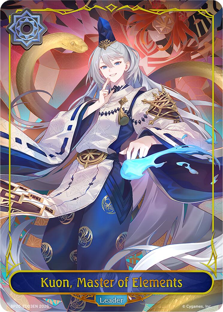 Kuon, Master of Elements (BP20-LD03EN) [Omens and Heirs]