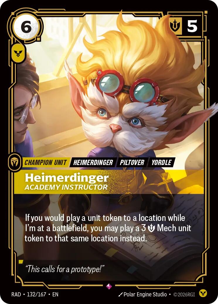 Heimerdinger, Academy Instructor
