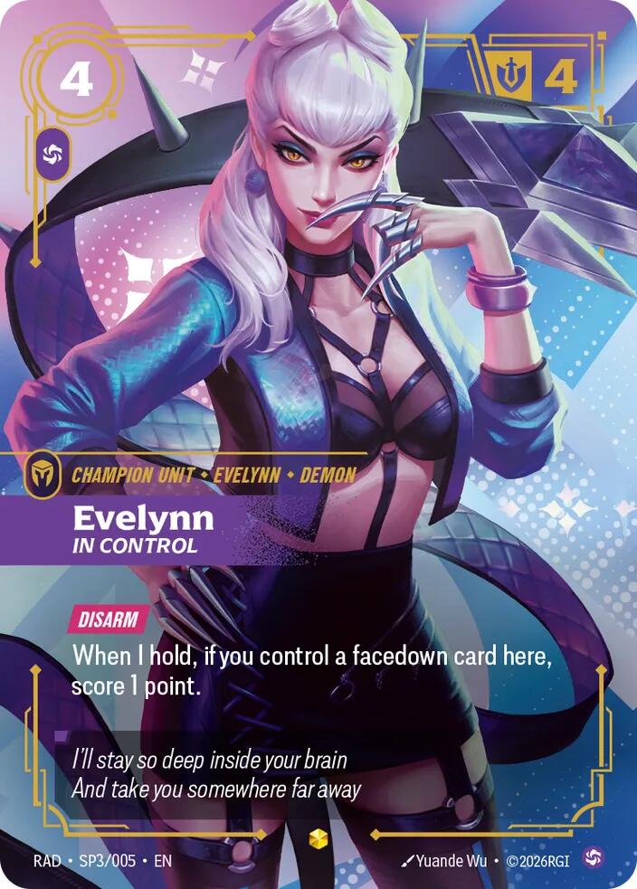 Evelynn, In Control (K/DA Special Art Card)
