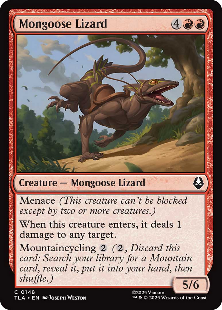 Mongoose Lizard [TLA - 148]