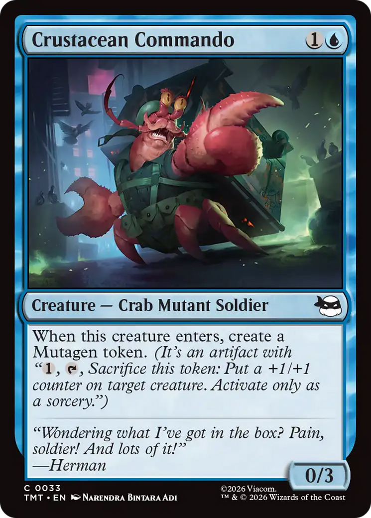 Crustacean Commando [TMT - 33]