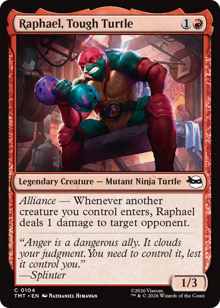 Raphael, Tough Turtle [TMT - 104]