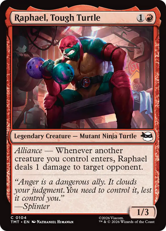 Raphael, Tough Turtle [TMT - 104]