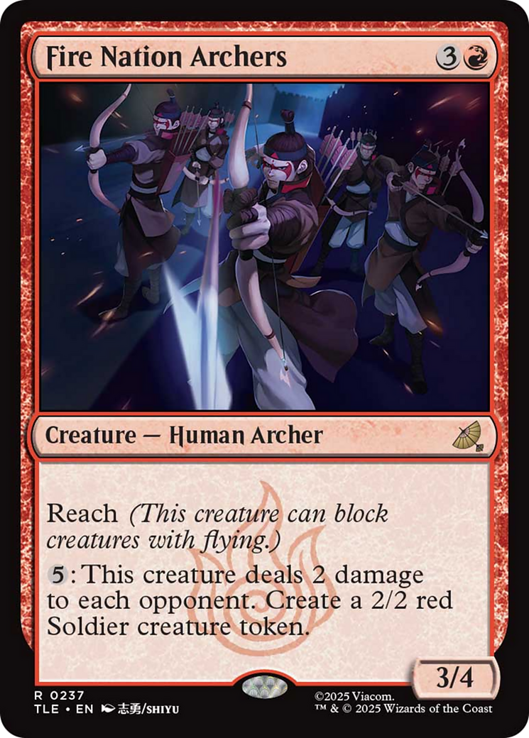 Fire Nation Archers [TLE - 237]