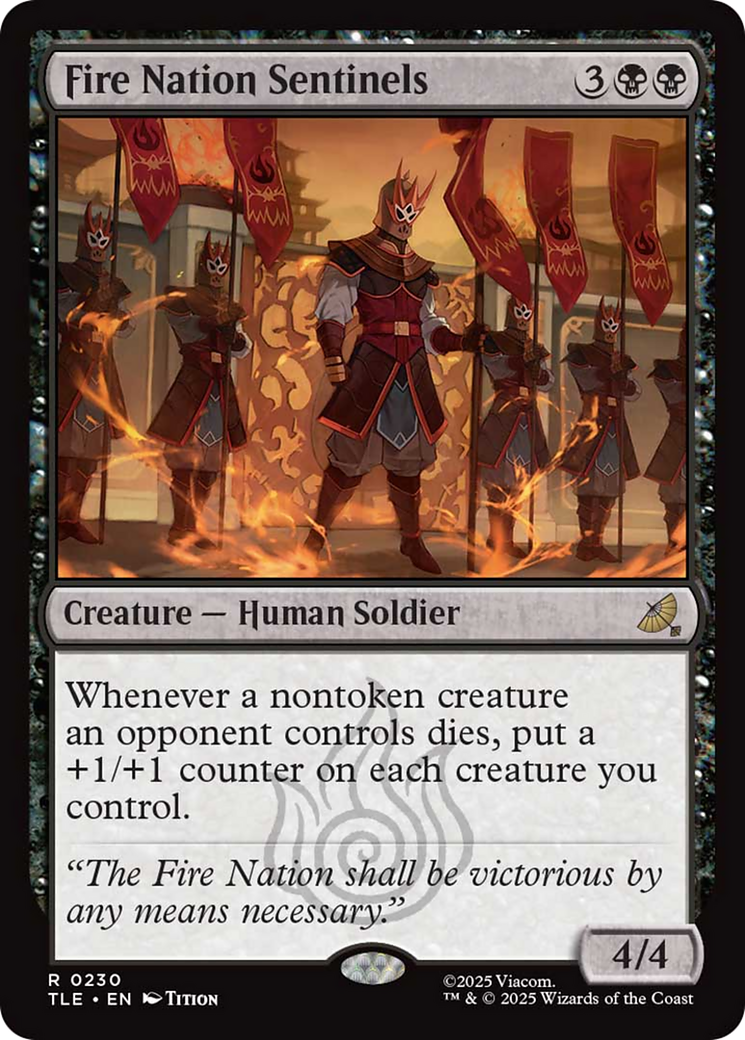 Fire Nation Sentinels [TLE - 230]