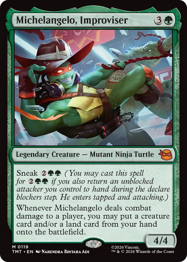 Michelangelo, Improviser [TMT - 119]