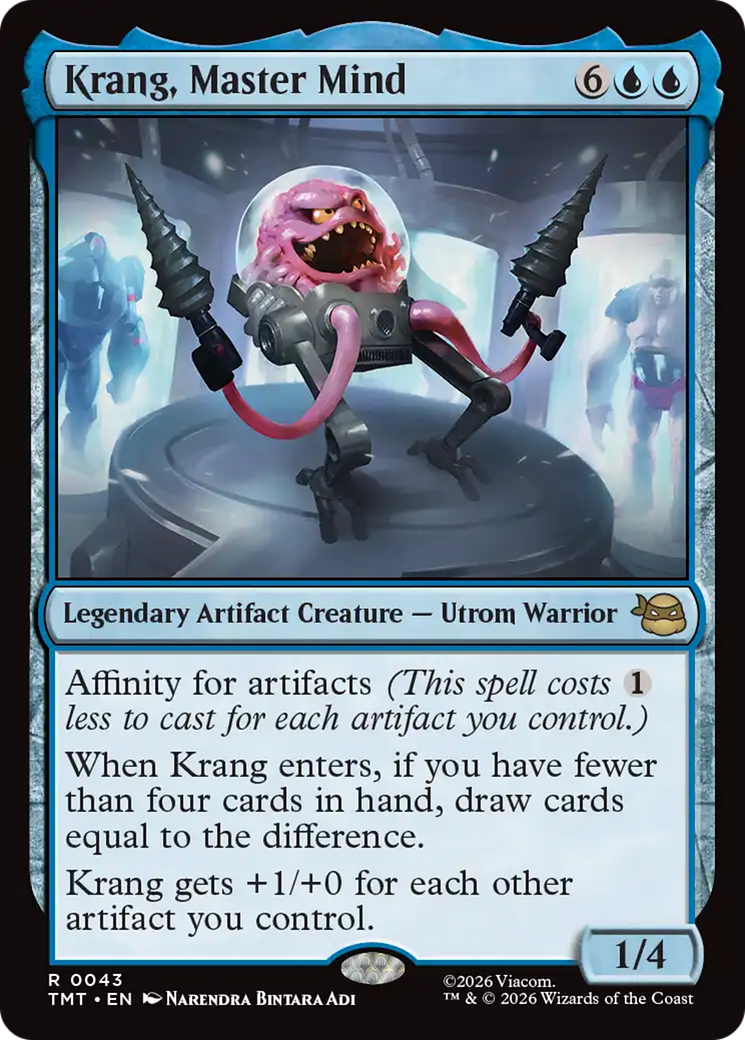 Krang, Master Mind [TMT - 43]