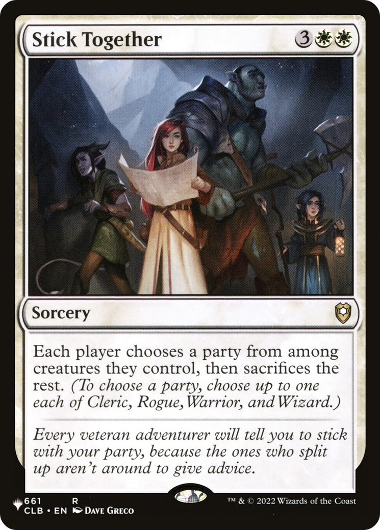 Stick Together (CLB) [The List]