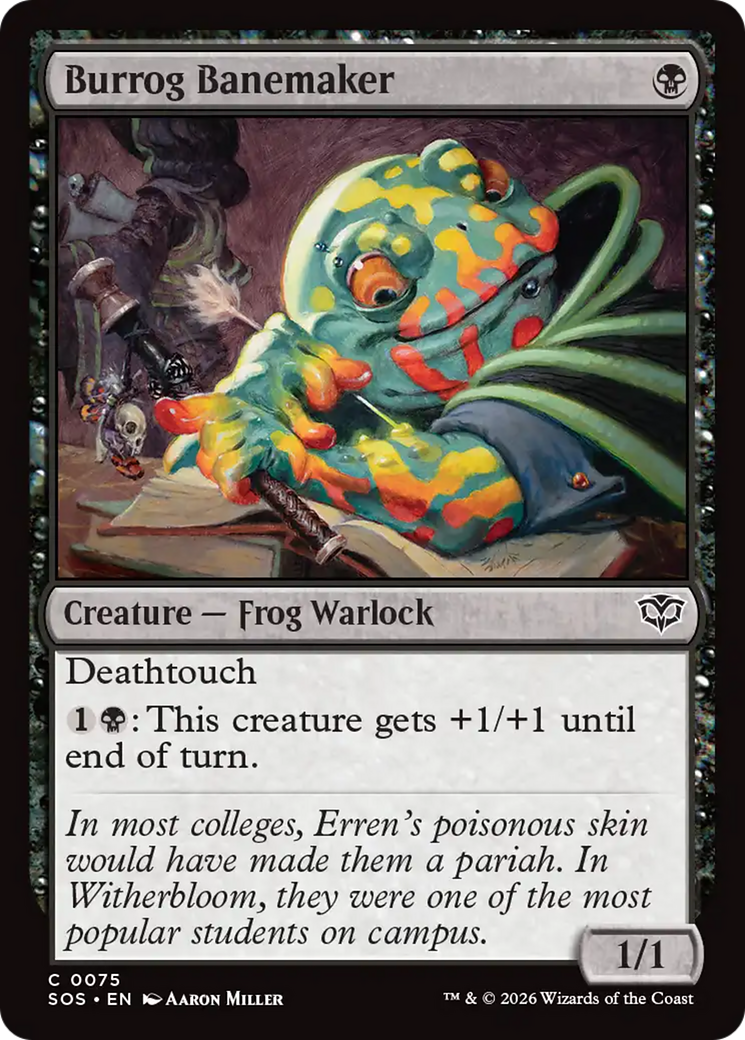 Burrog Banemaker [SOS - 75]