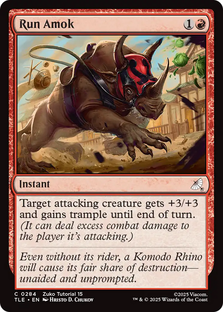 Run Amok (0284) [Avatar: The Last Airbender: Eternal-Legal]