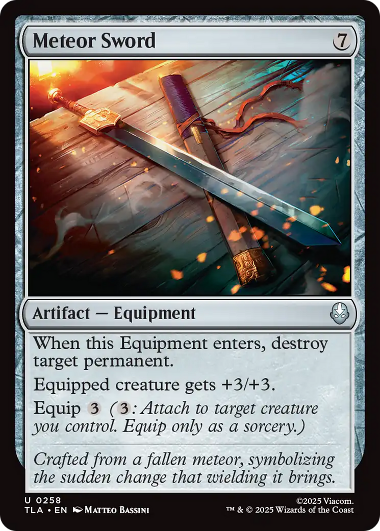 Meteor Sword [TLA - 258]