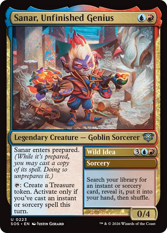 Sanar, Unfinished Genius [SOS - 223]