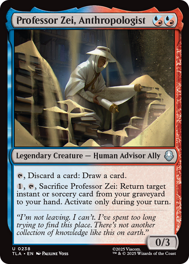 Professor Zei, Anthropologist [TLA - 238]