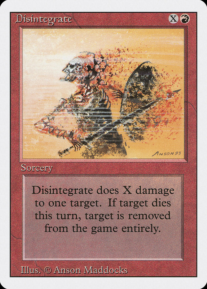 Disintegrate [3ED - 142]