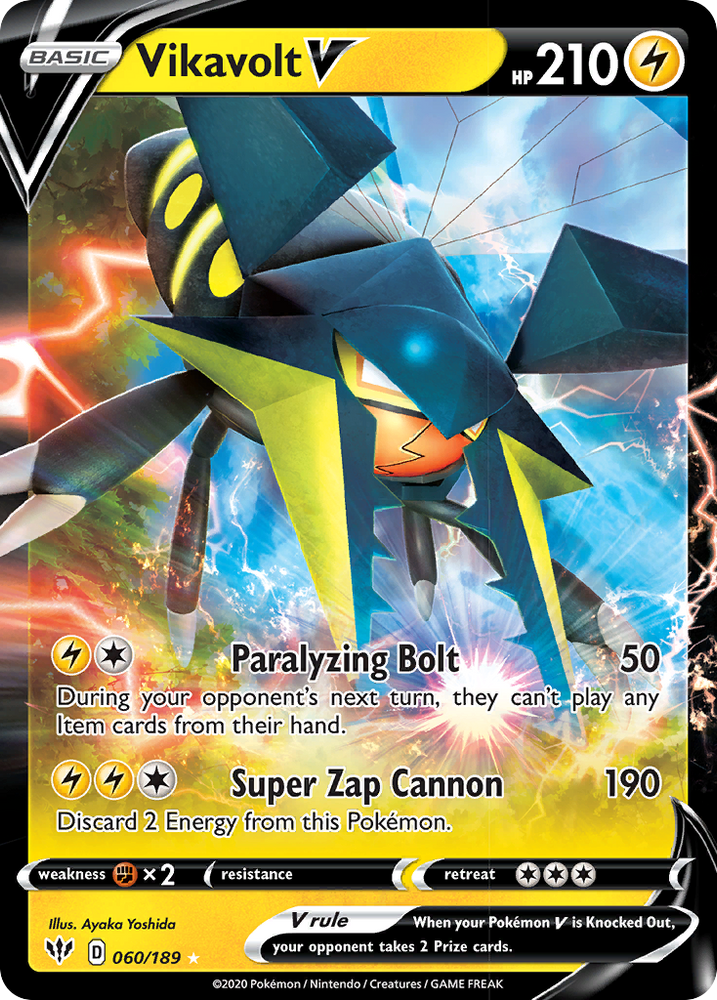 Vikavolt V (060/189) [Sword & Shield: Darkness Ablaze]