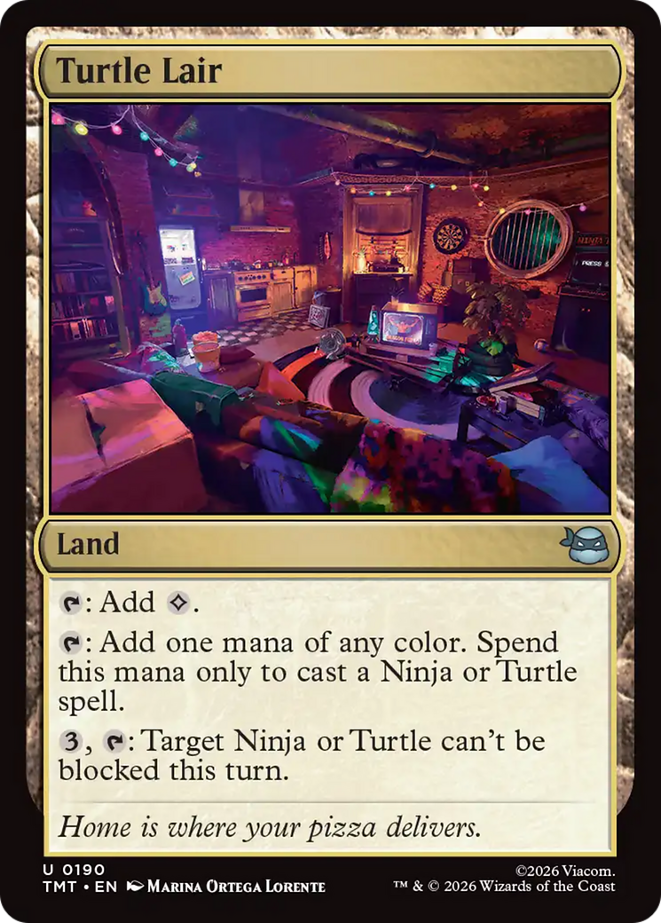 Turtle Lair [TMT - 190]