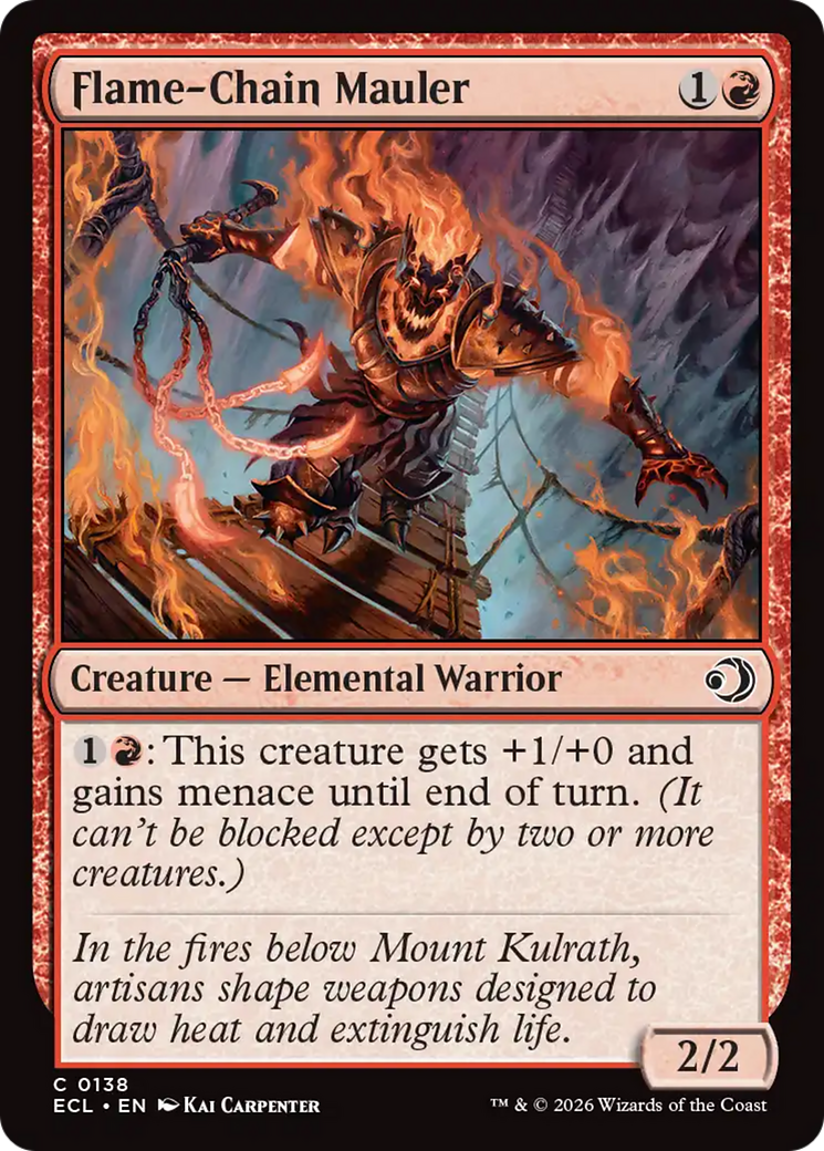 Flame-Chain Mauler [ECL - 138]