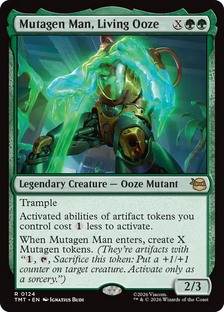 Mutagen Man, Living Ooze [TMT - 124]