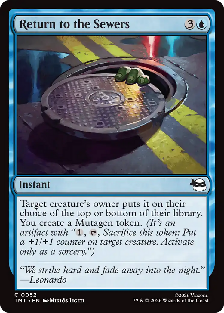 Return to the Sewers [TMT - 52]