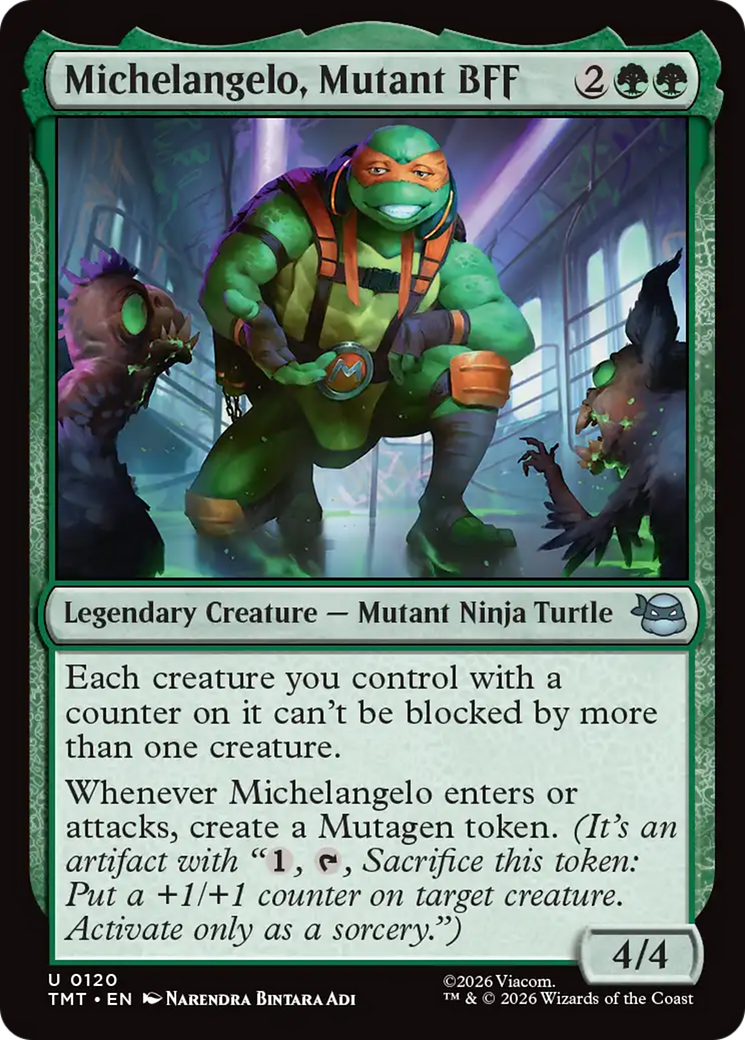 Michelangelo, Mutant BFF [TMT - 120]