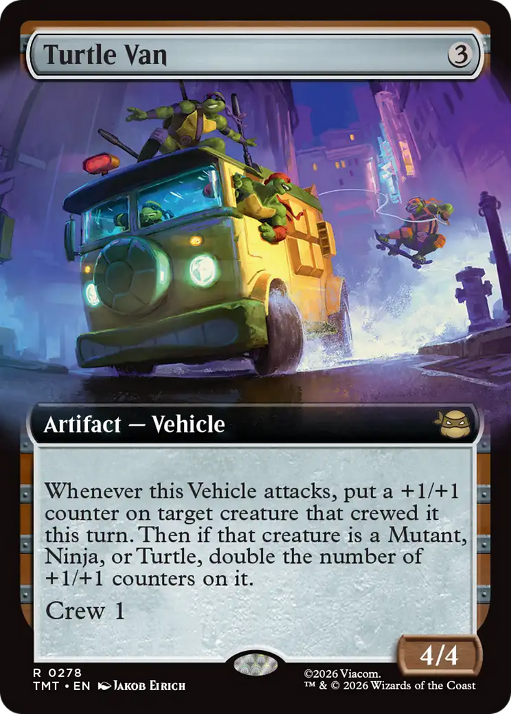 Turtle Van (Extended Art) [TMT - 278]