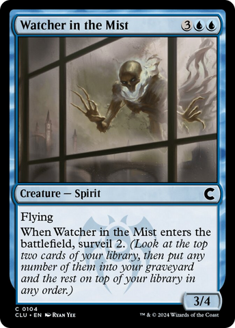 Watcher in the Mist [Ravnica: Clue Edition]