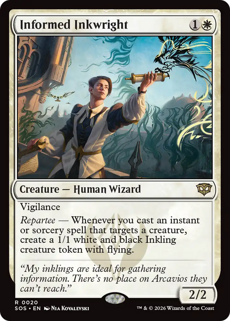 Informed Inkwright [SOS - 20]