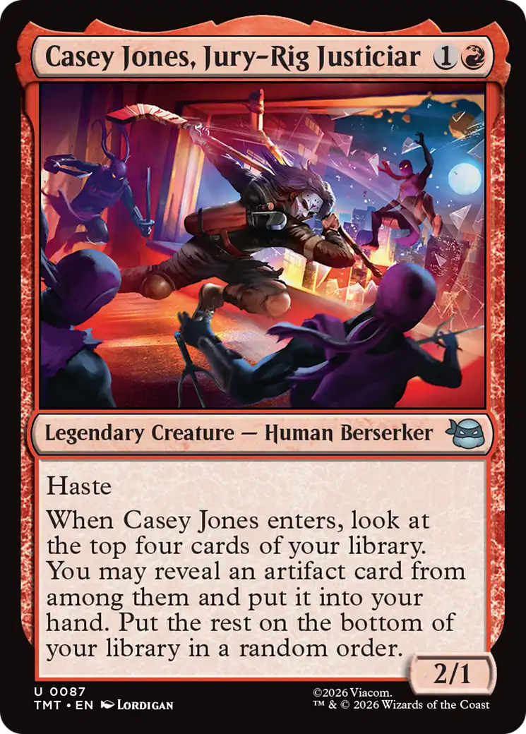 Casey Jones, Jury-Rig Justiciar [TMT - 87]