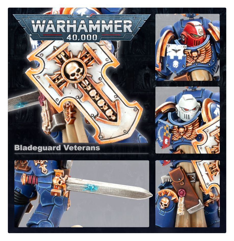 Warhammer 40,000 - Space Marines: Bladeguard Veteran Squad