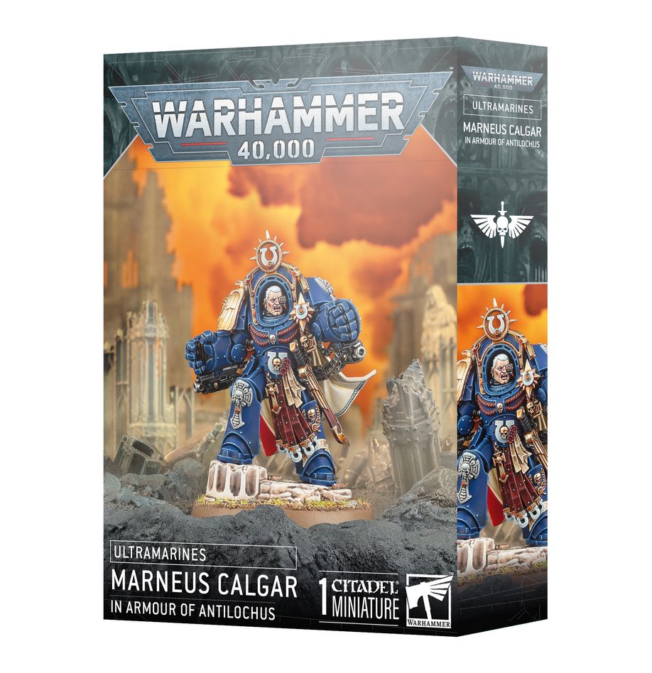 WARHAMMER 40K - MARNEUS CALGAR IN ARMOUR OF ANTILOCHUS