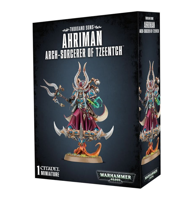 WARHAMMER 40K  -  THOUSAND SONS  -  AHRIMAN, ARCH-SORCERER OF TZEENTCH