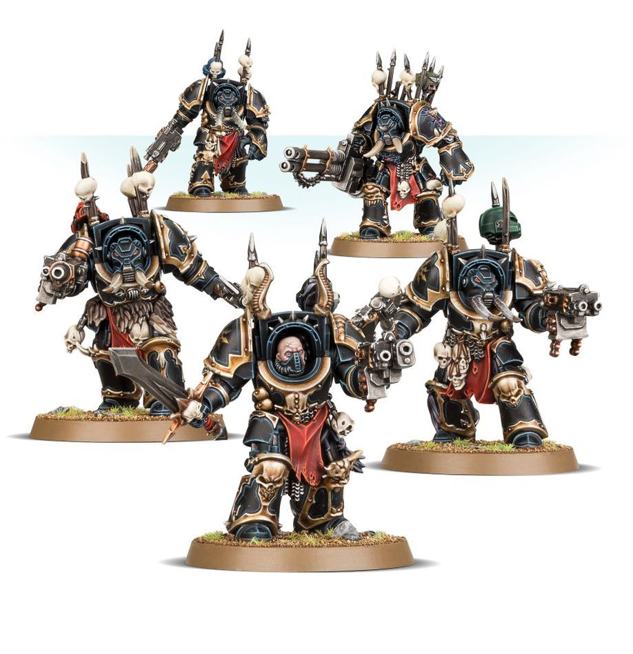 Warhammer 40,000 Chaos Terminator Squad
