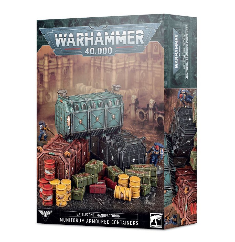 WARHAMMER 40K Battlezone: Manufactorum – Munitorum Armoured Containers